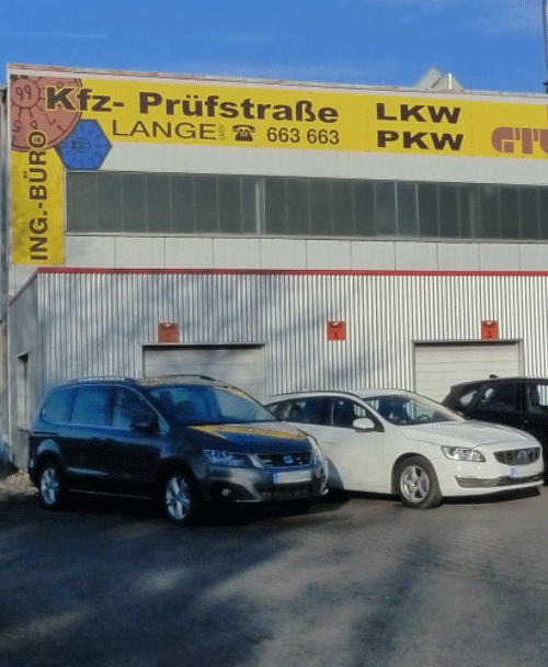 Overweg 19 Prüfhalle